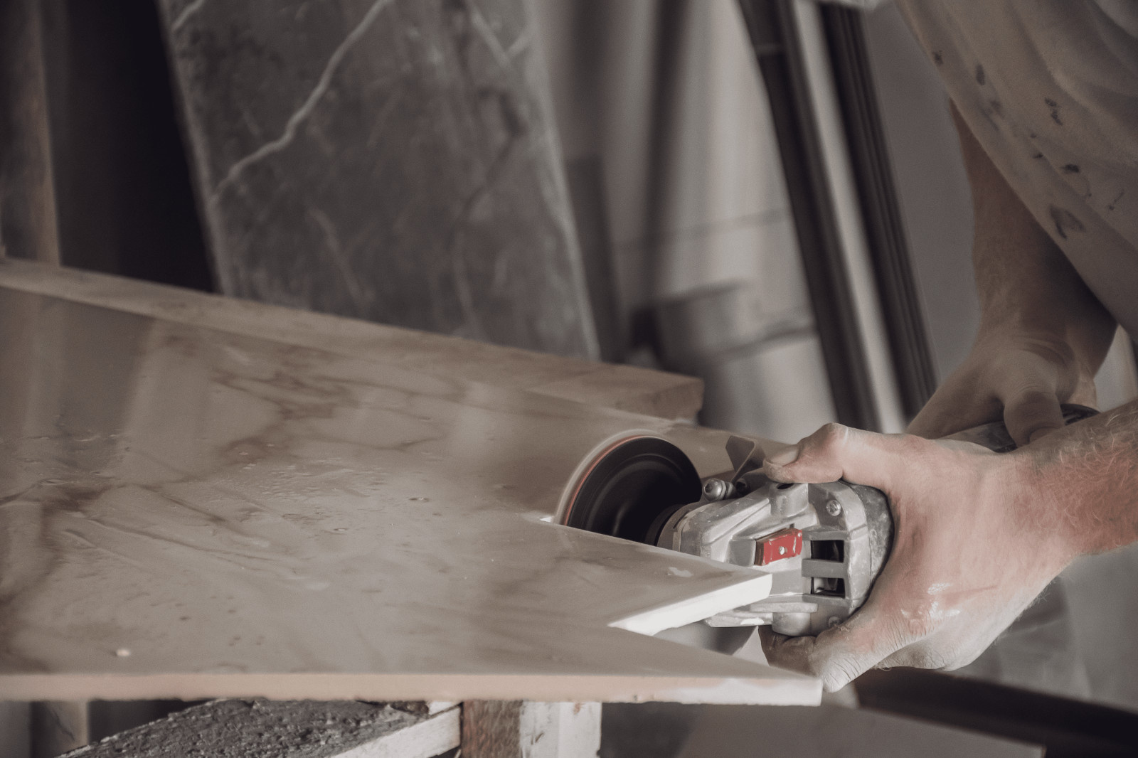 Клязьминский парк - панно из керамогранита