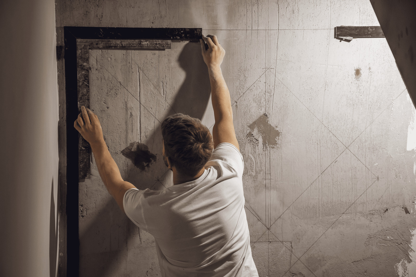 Клязьминский парк - панно из керамогранита