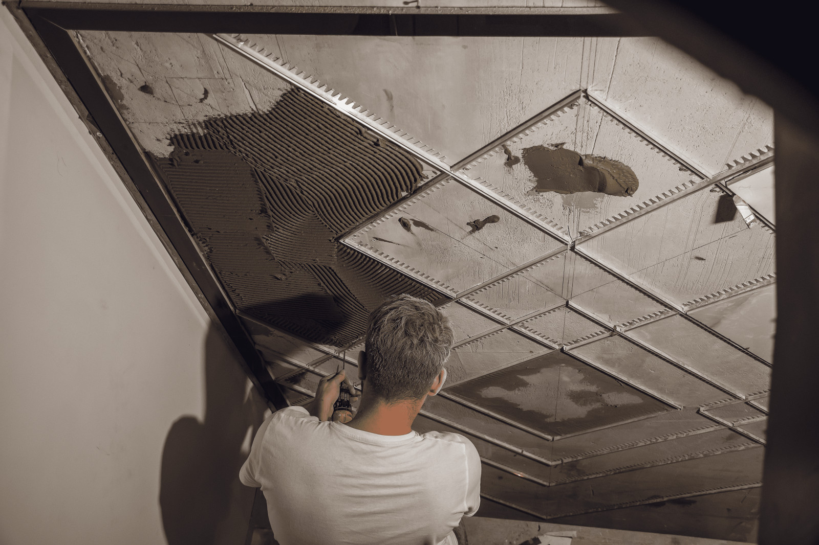 Клязьминский парк - панно из керамогранита