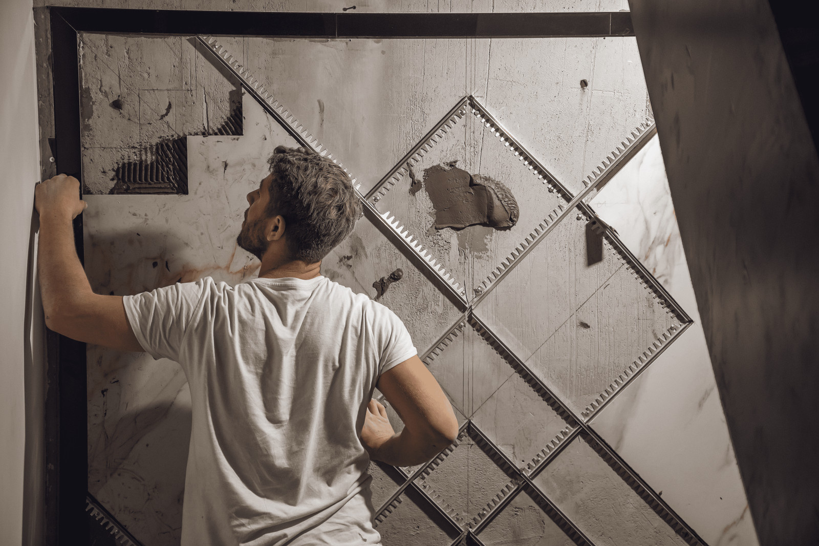 Клязьминский парк - панно из керамогранита