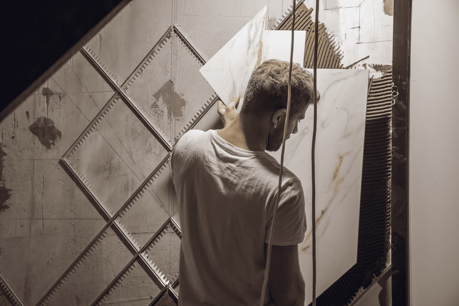 Клязьминский парк - панно из керамогранита