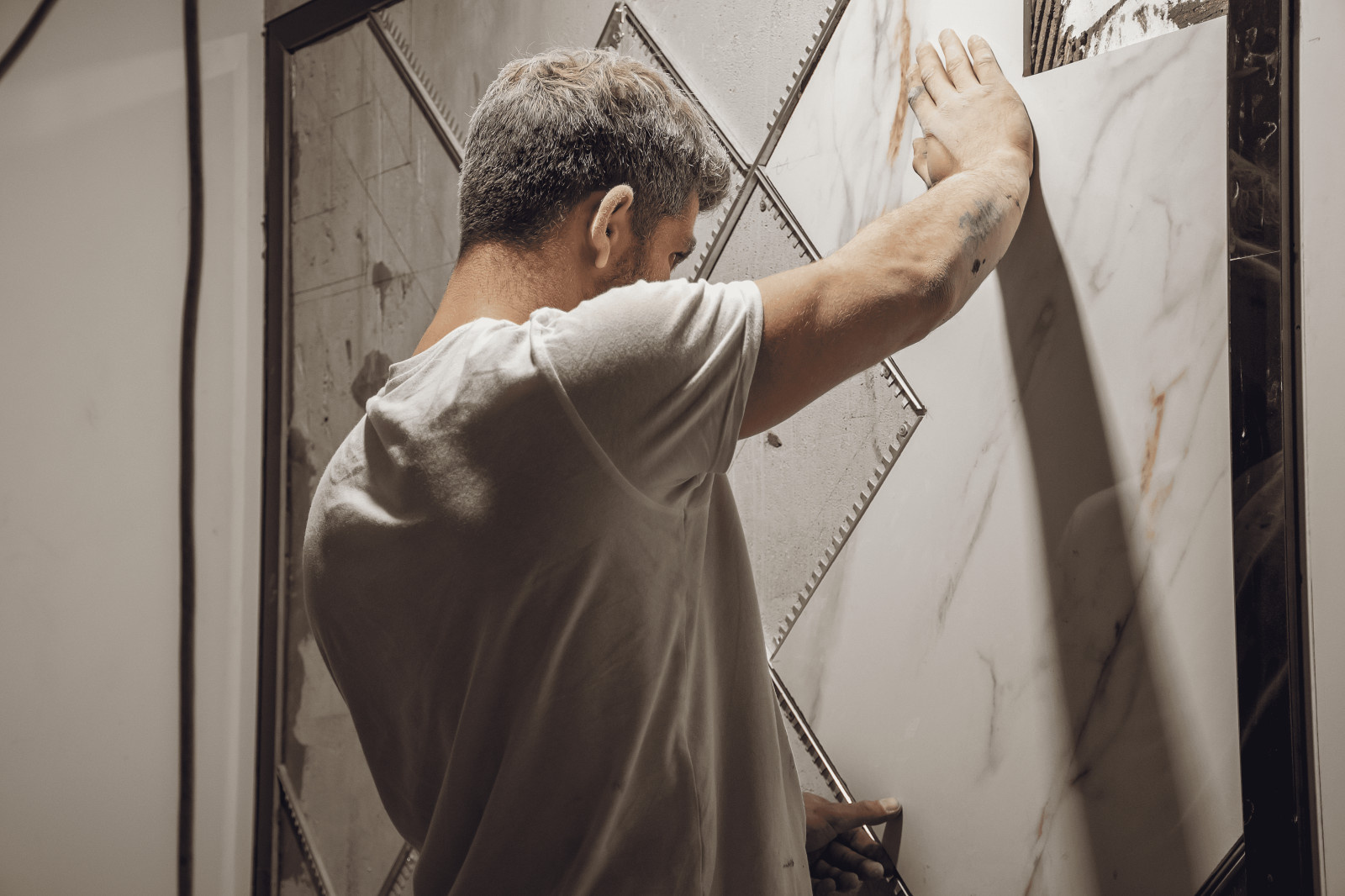 Клязьминский парк - панно из керамогранита