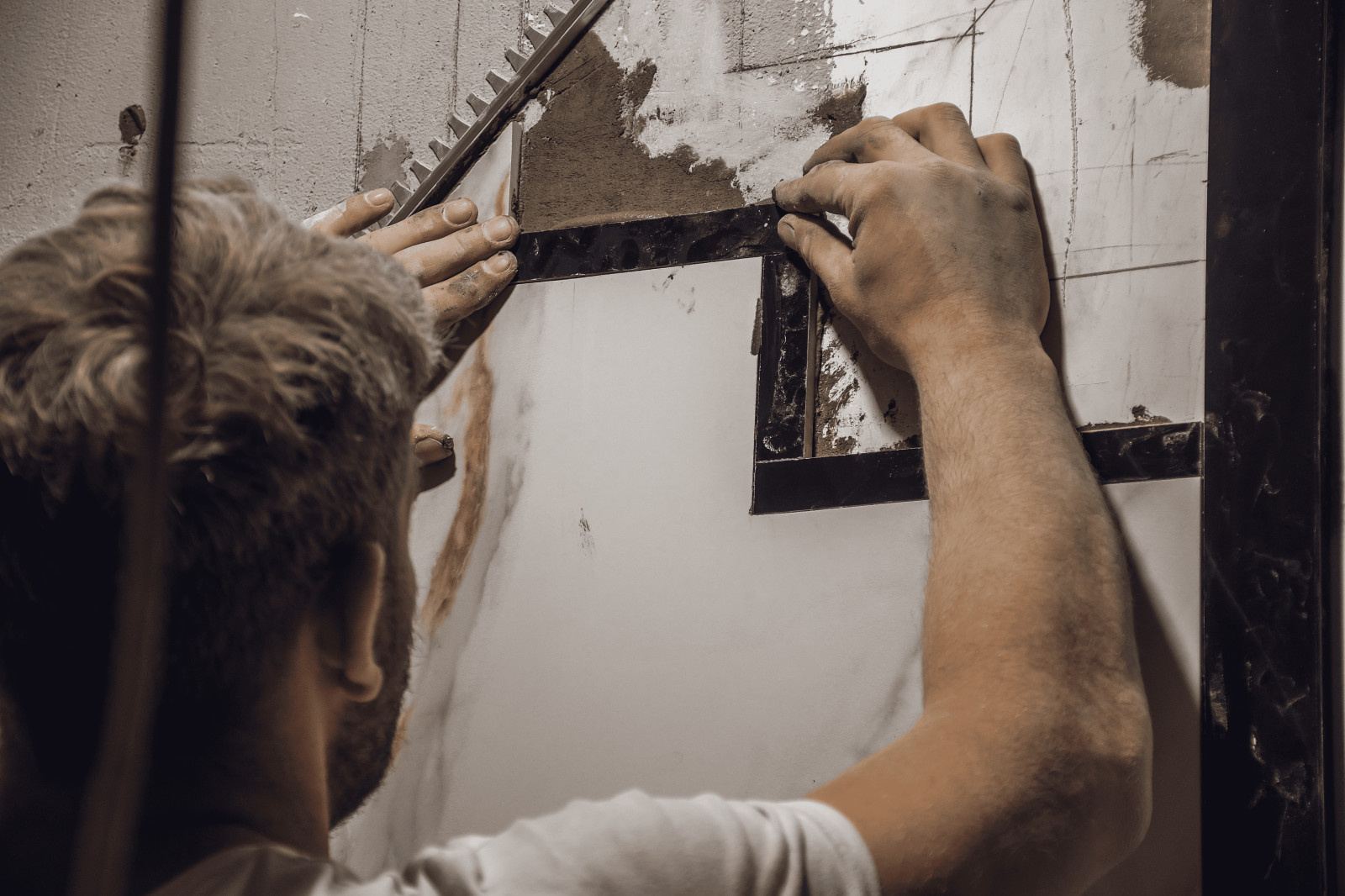 Клязьминский парк - панно из керамогранита