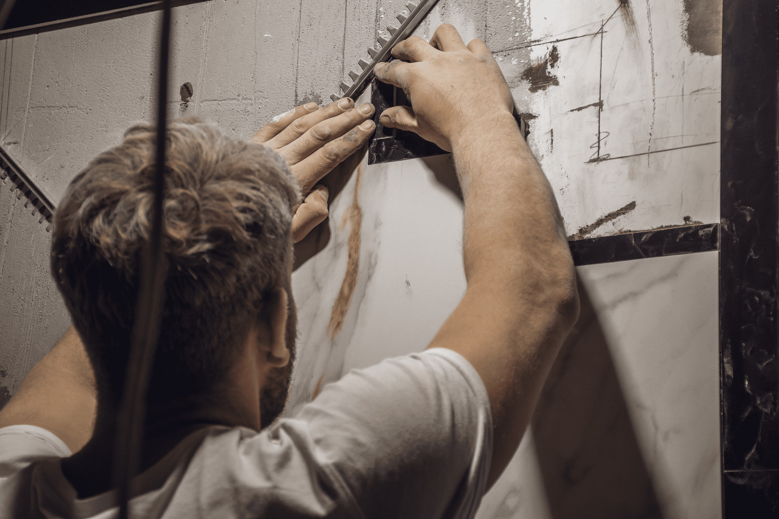 Клязьминский парк - панно из керамогранита