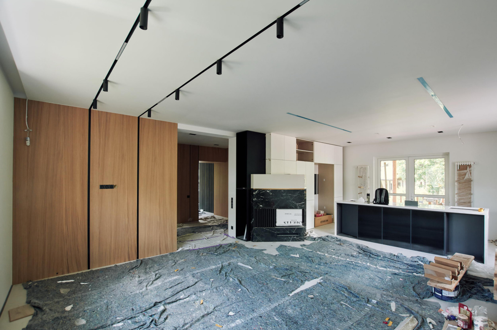 Реконструкция интерьеров дома в подмосковье. 350 м.кв.