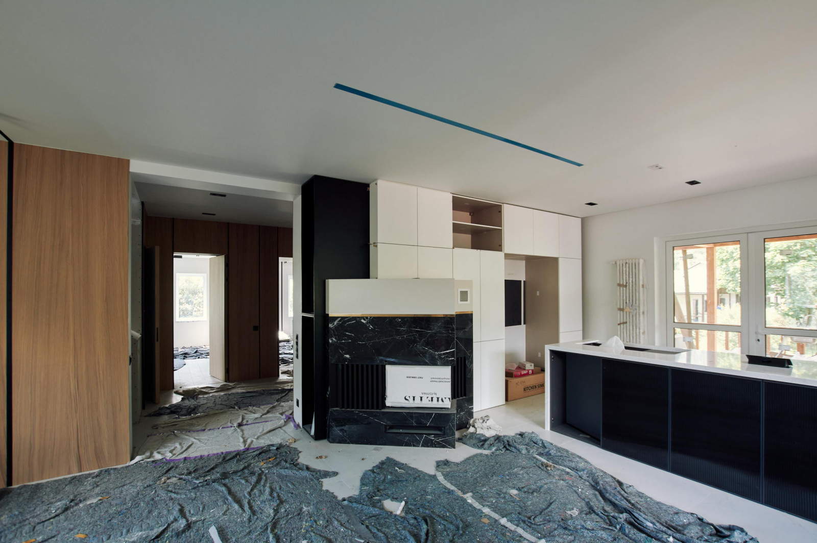 Реконструкция интерьеров дома в подмосковье. 350 м.кв.