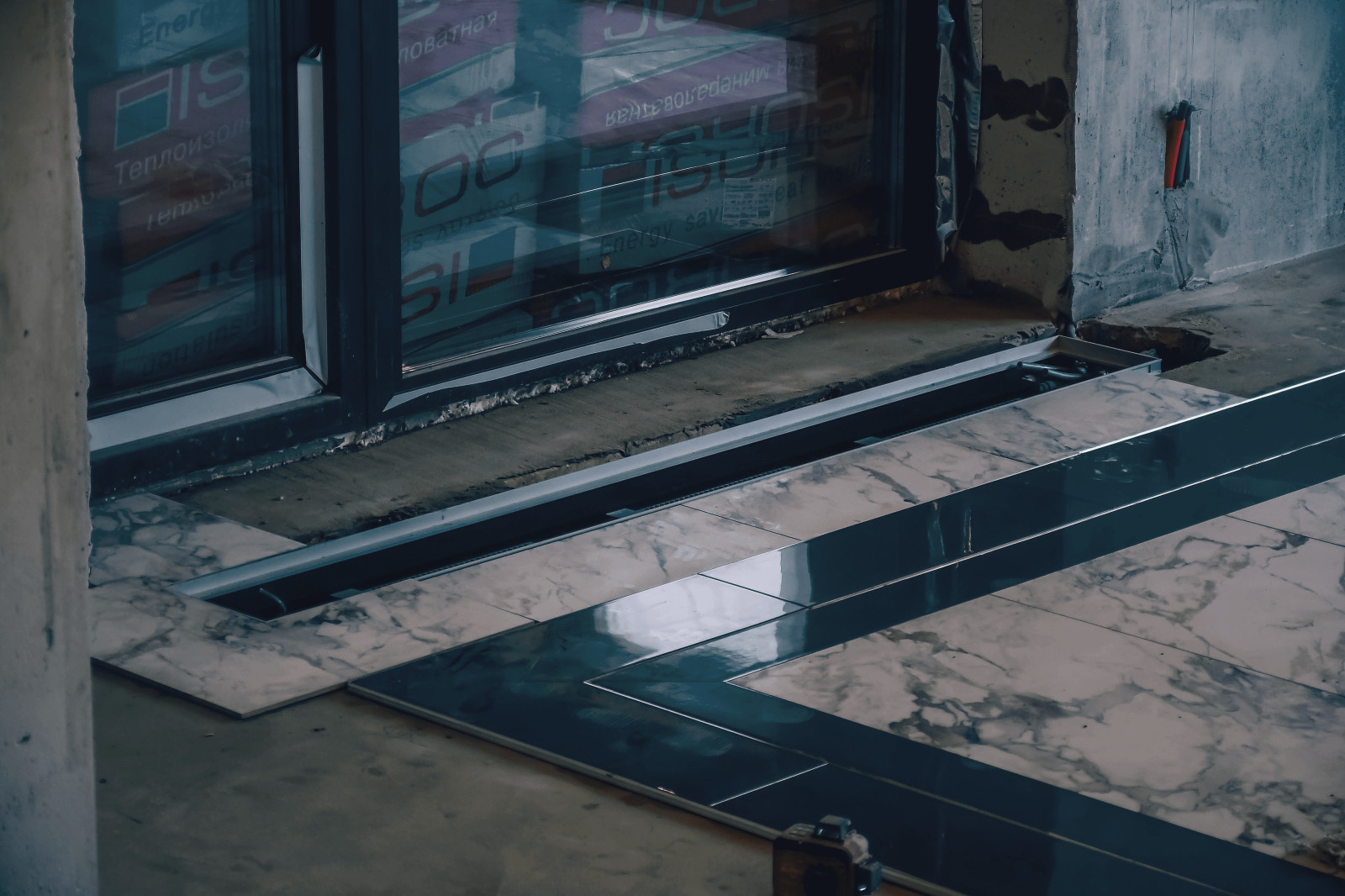 Клязьминский парк - фигурные изделия из керамогранита