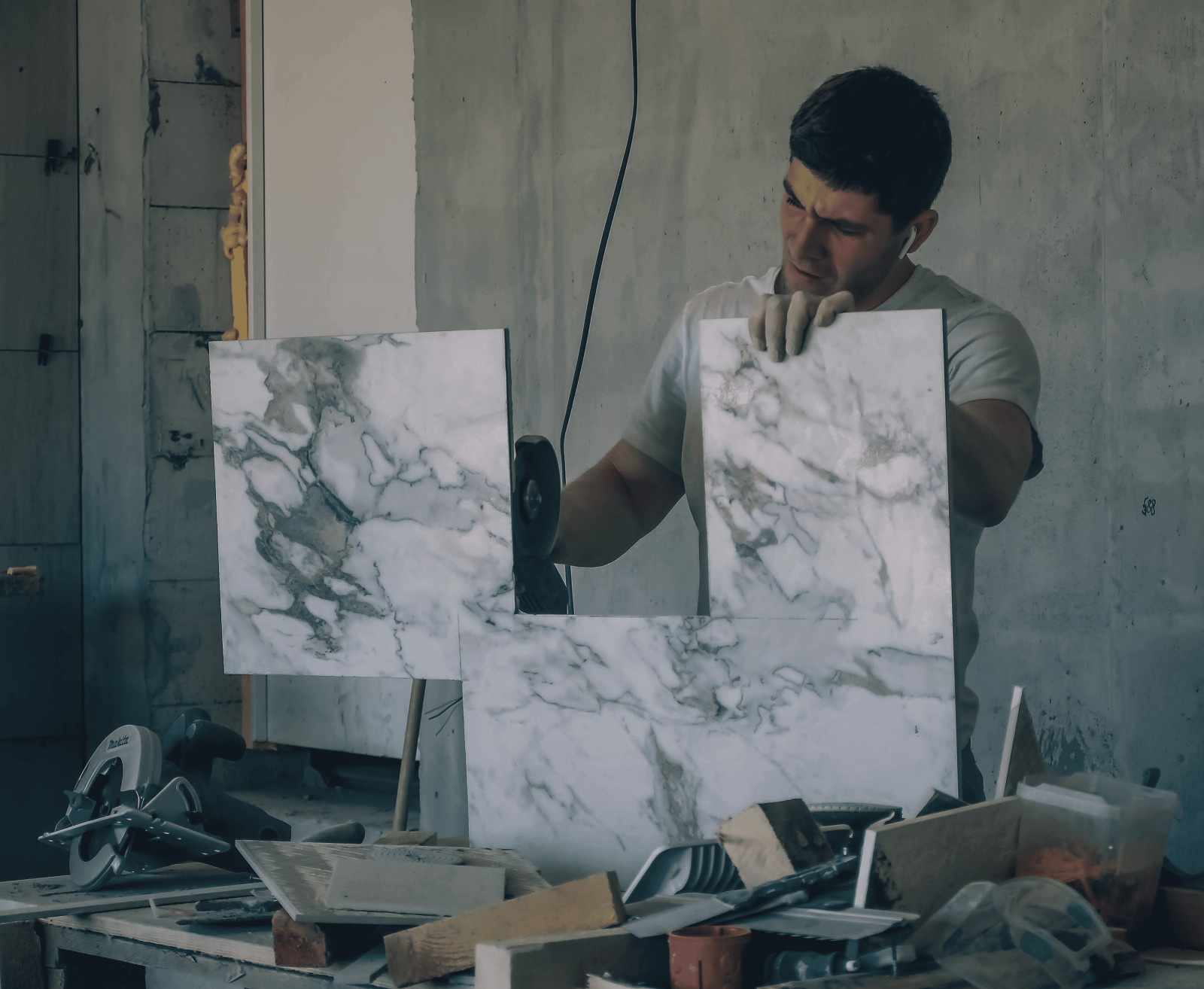 Клязьминский парк - фигурные изделия из керамогранита