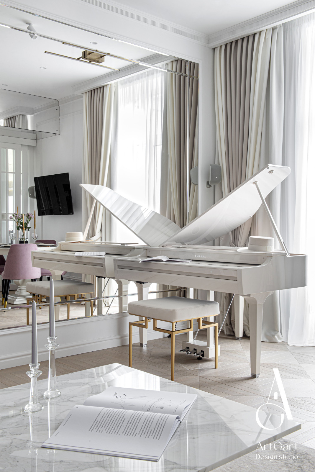 Ремонт квартиры в Московском доме композиторов