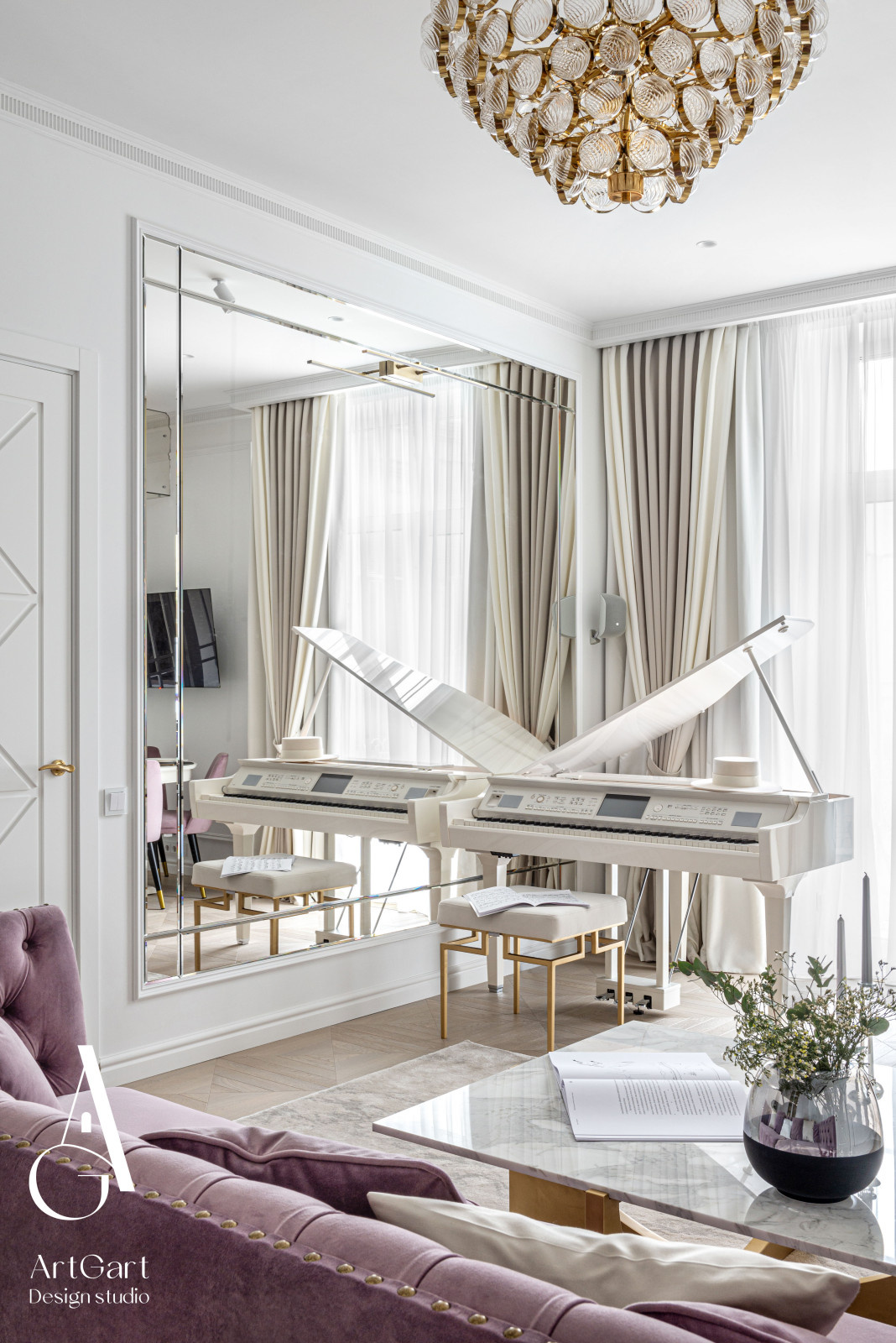 Ремонт квартиры в Московском доме композиторов