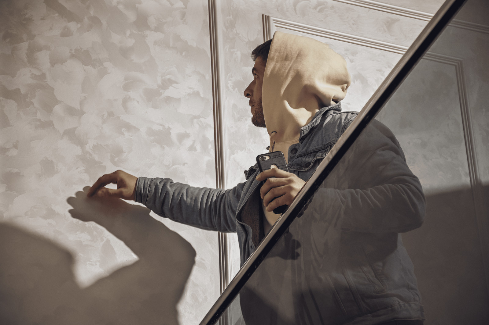 Клязьминский парк - декоративная штукатурка, краска стен