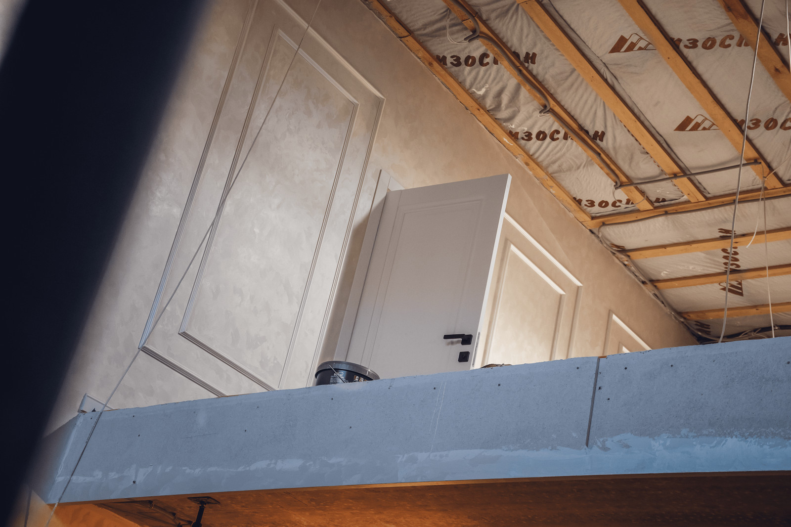 Клязьминский парк - декоративная штукатурка, краска стен