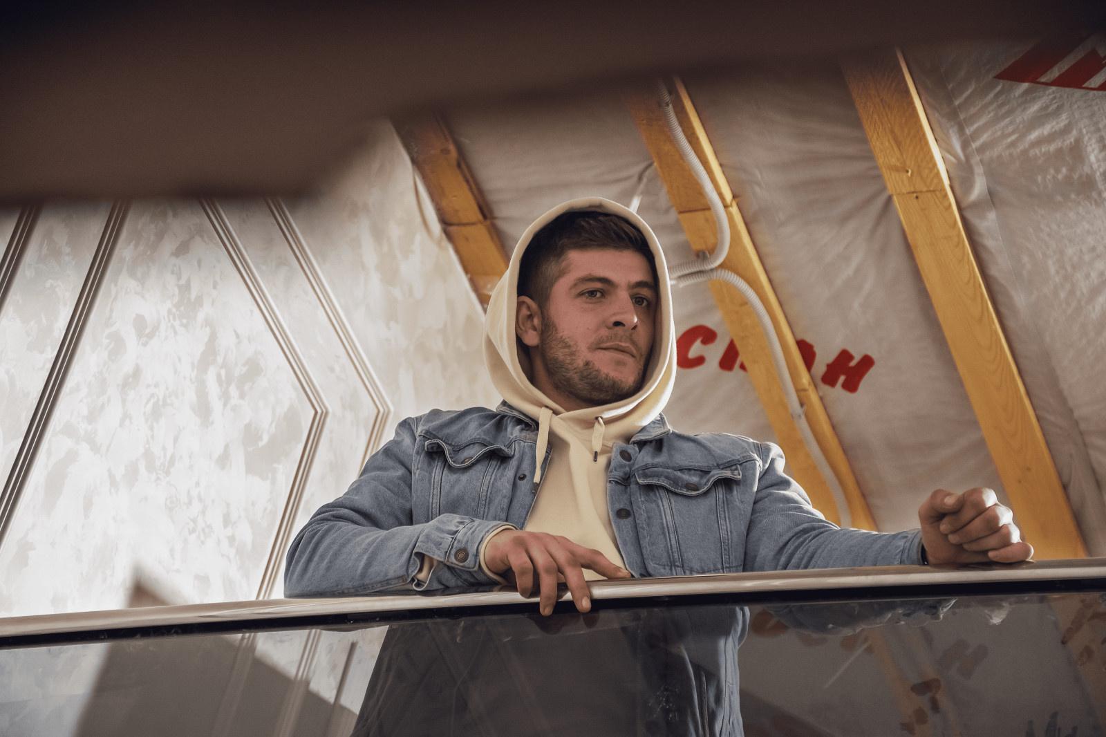 Клязьминский парк - декоративная штукатурка, краска стен