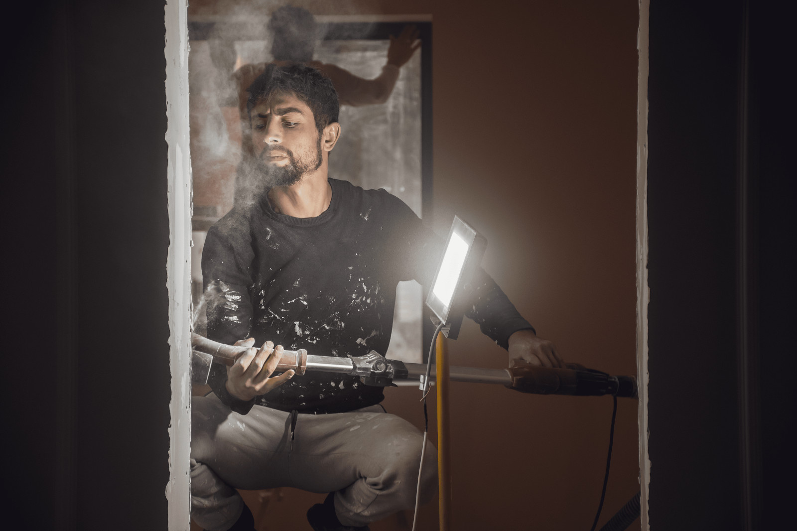 Клязьминский парк - декоративная штукатурка, краска стен