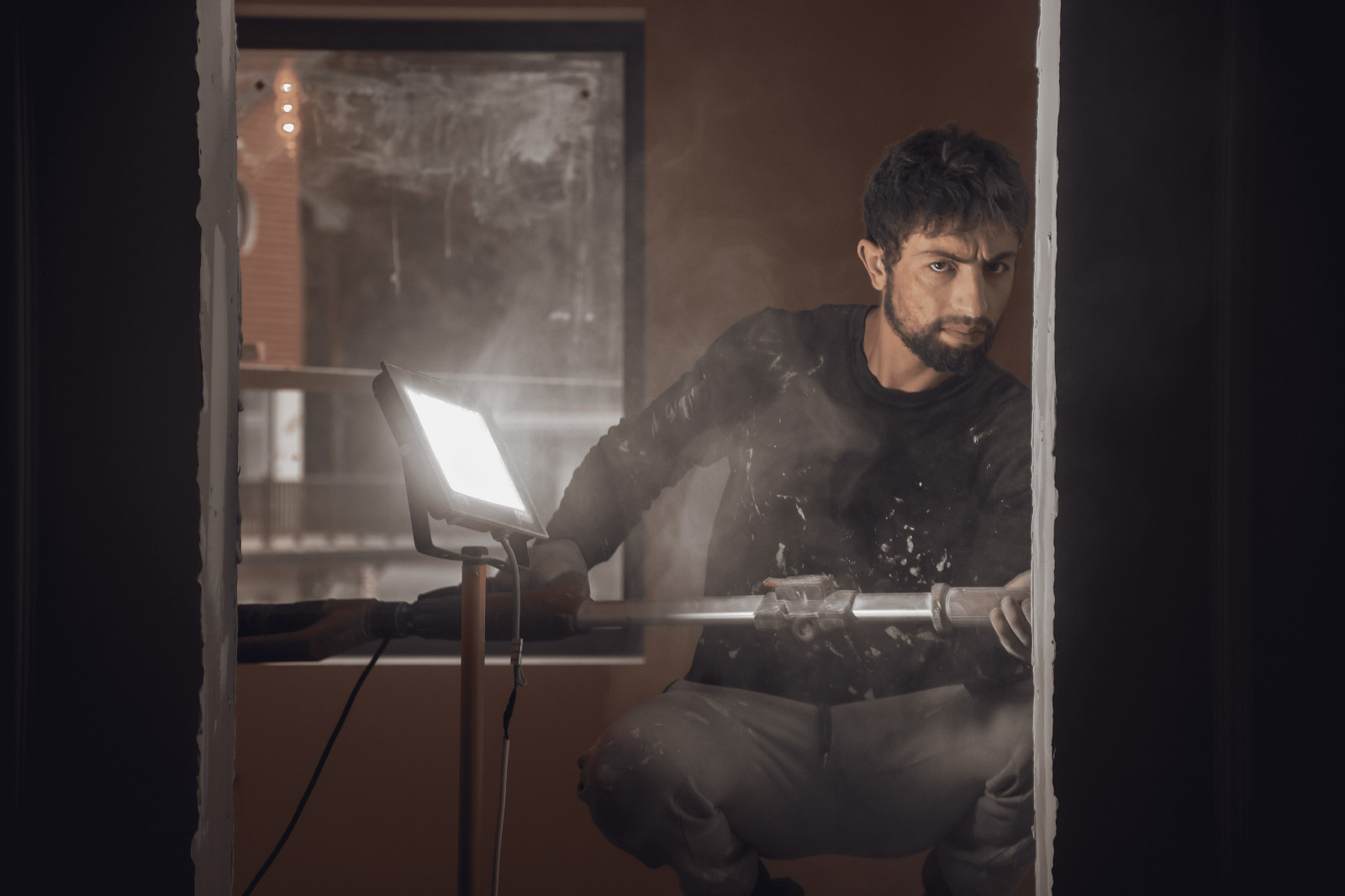 Клязьминский парк - декоративная штукатурка, краска стен