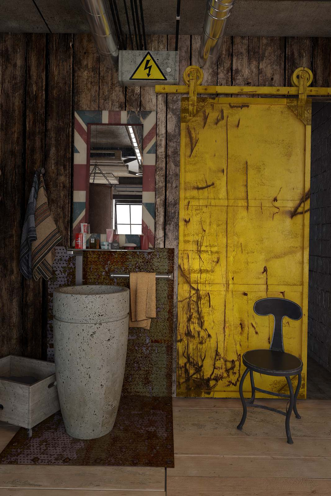 Дизайн апартаментов "KASHIRSKIY LOFT"