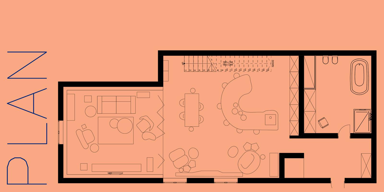 Дизайн апарт - студии "BLOGER HOUSE"