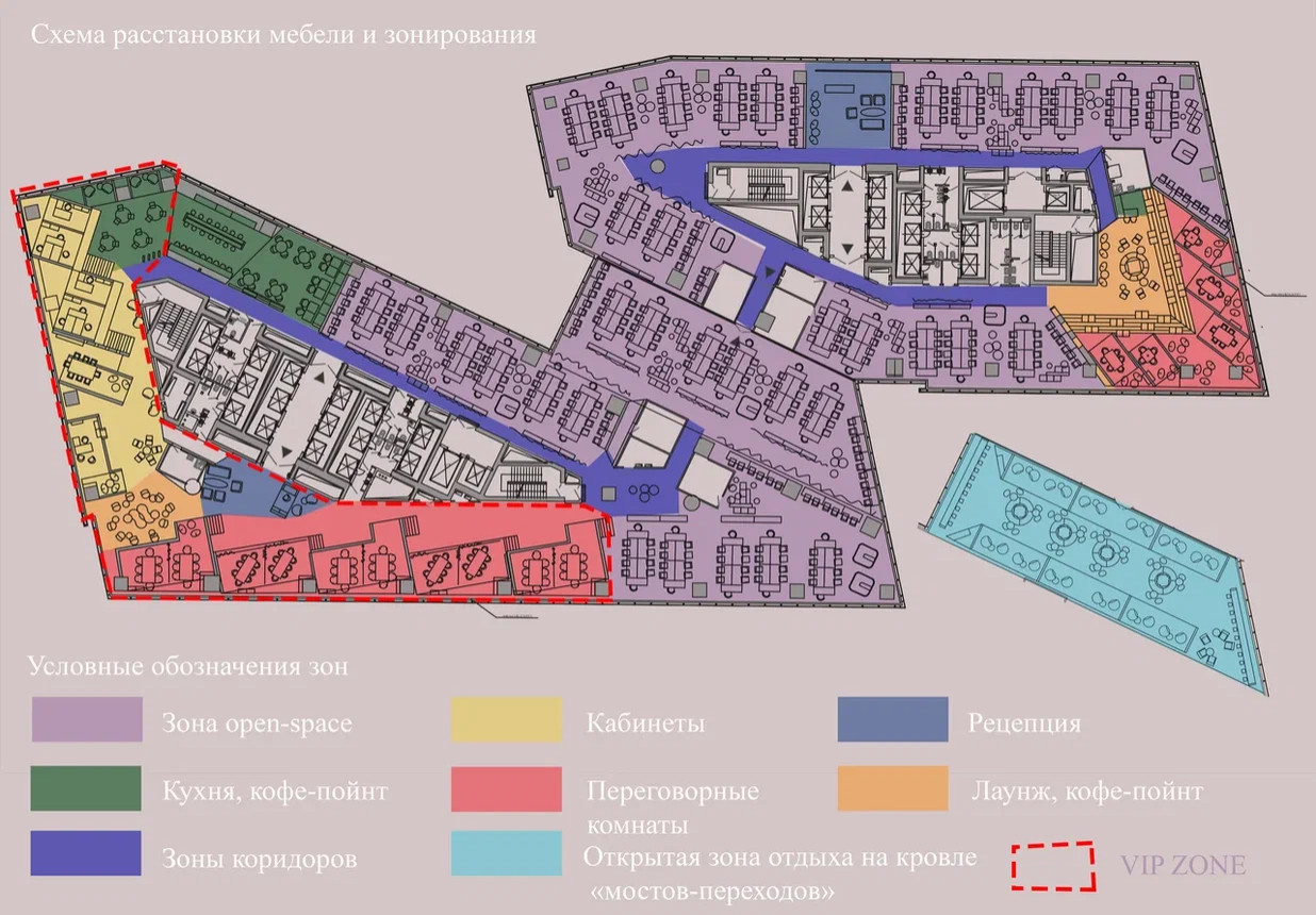 Обложка проекта: Концепт офиса "CITY" для проекта "IQ - квартал"