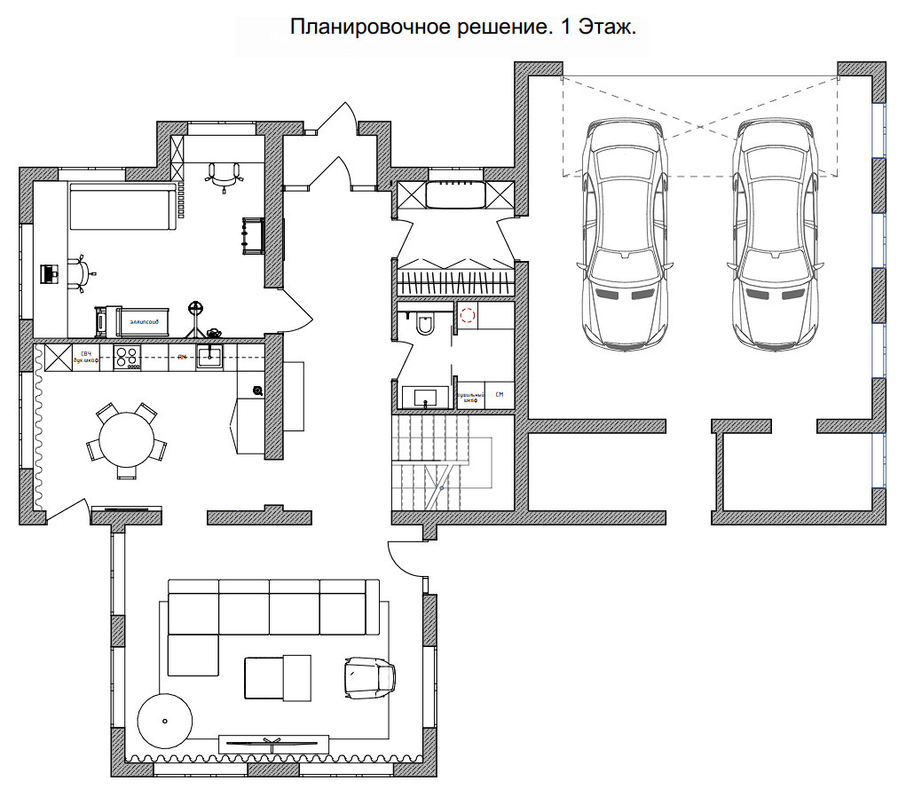 Дом для большой семьи в Кольцово