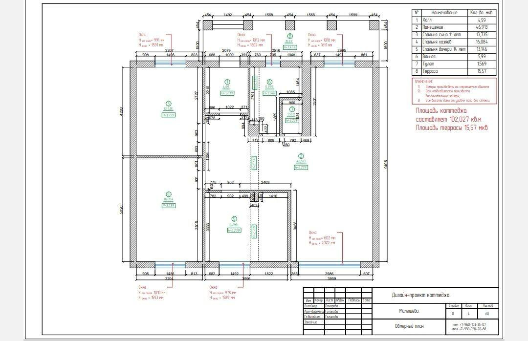 Обложка проекта: Малышево 120м
