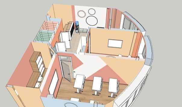 Дизайн проект детского центра развития.