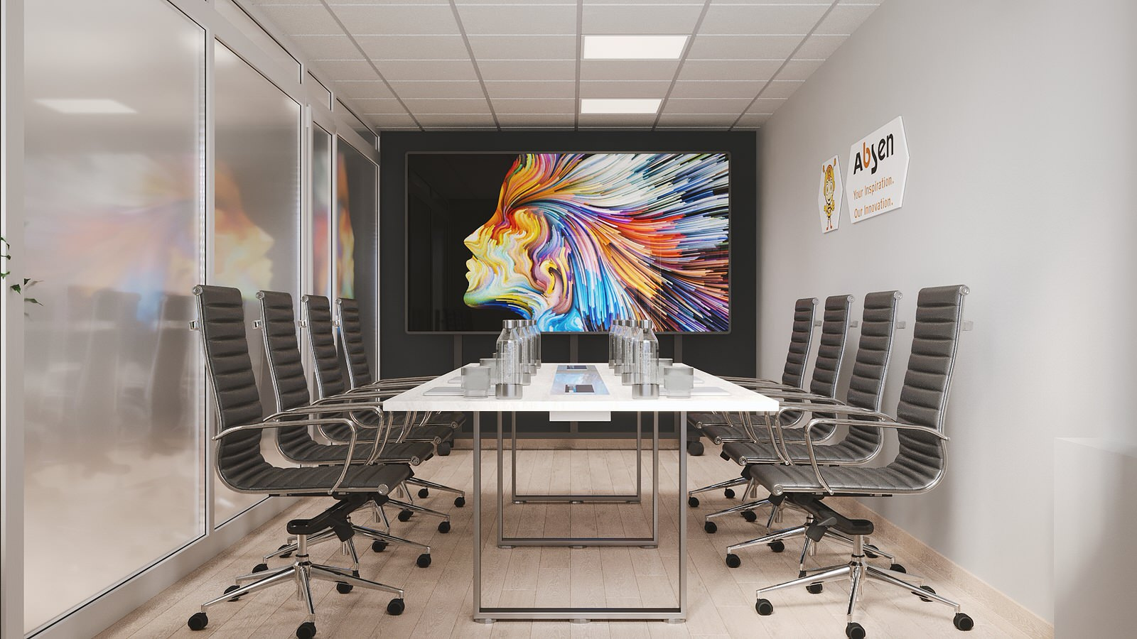 Шоурум LED-экранов, 98,3 кв м