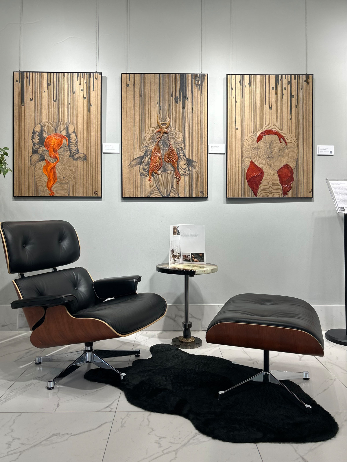 Триптих «ничего не скажу» «ничего не слышу» «ничего не вижу»