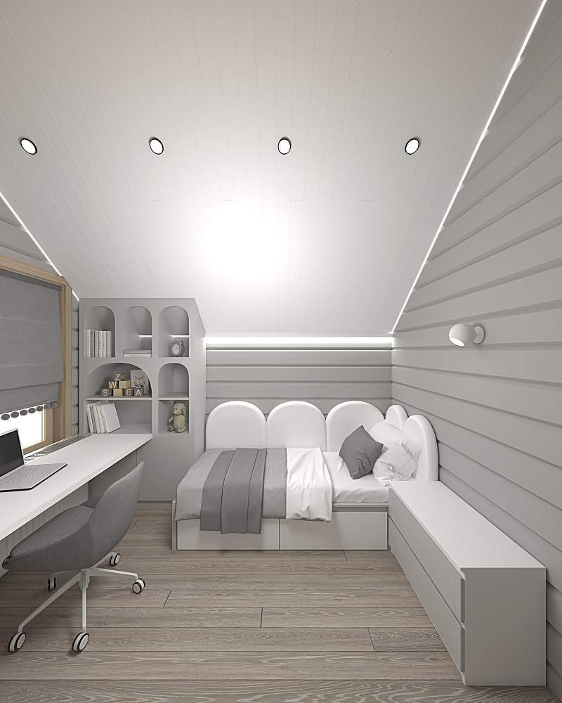 Дизайн интерьеров деревянного дома