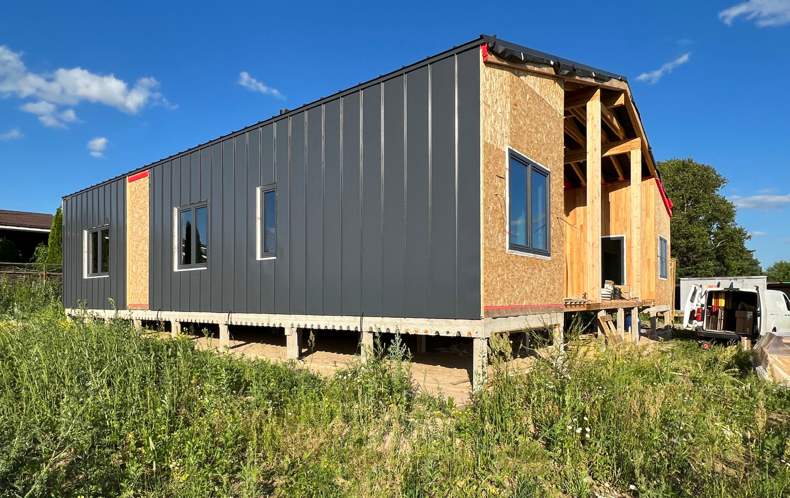 Остекление Каркасного дома в Одинцово