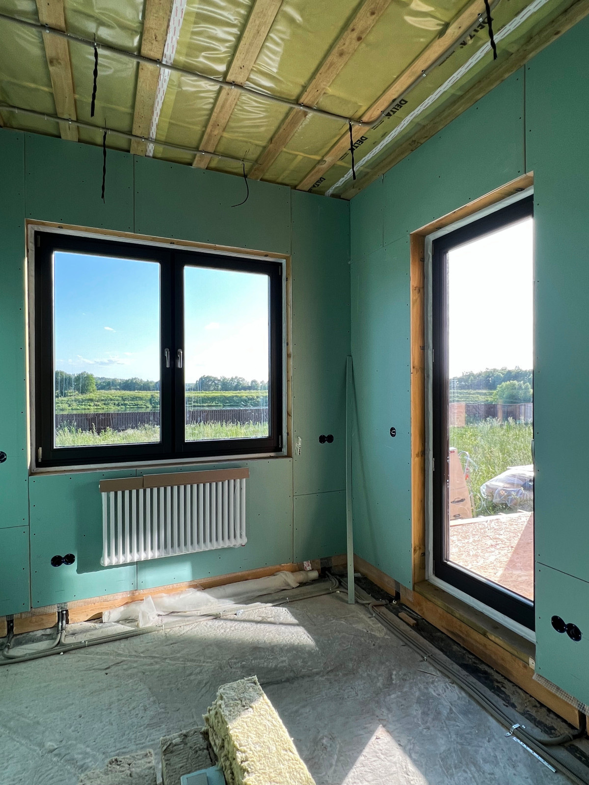 Остекление Каркасного дома в Одинцово