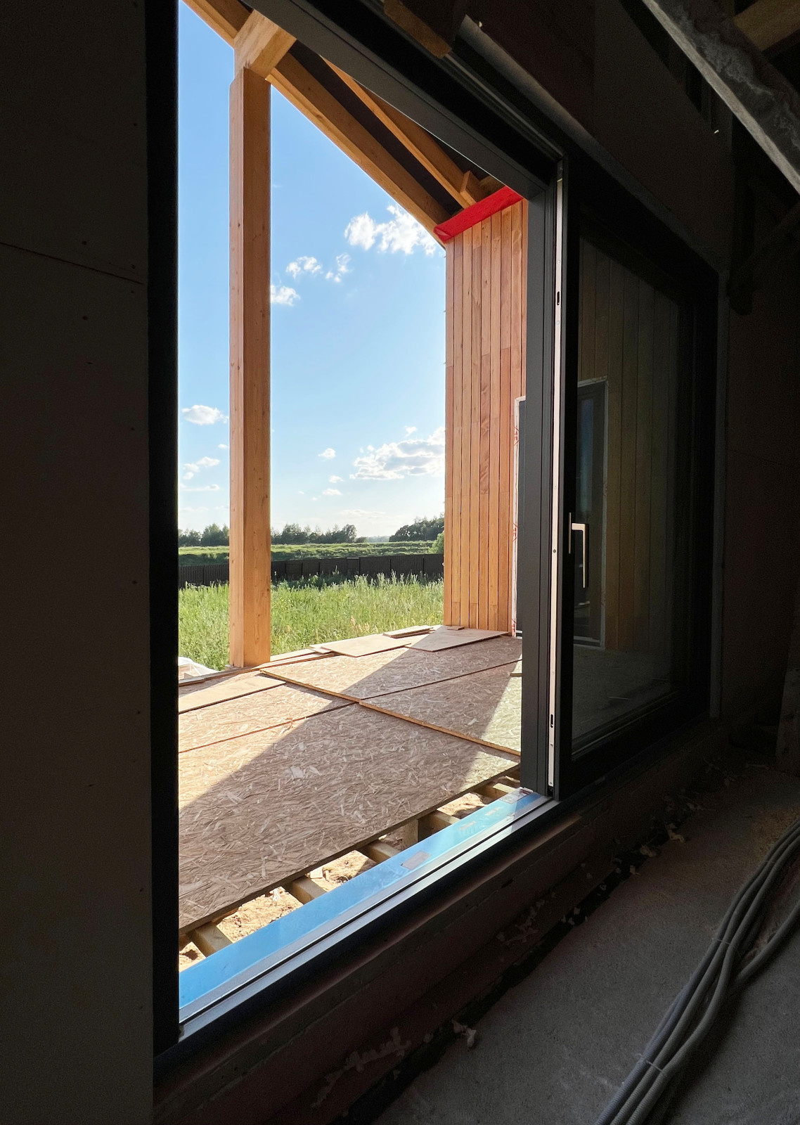 Остекление Каркасного дома в Одинцово