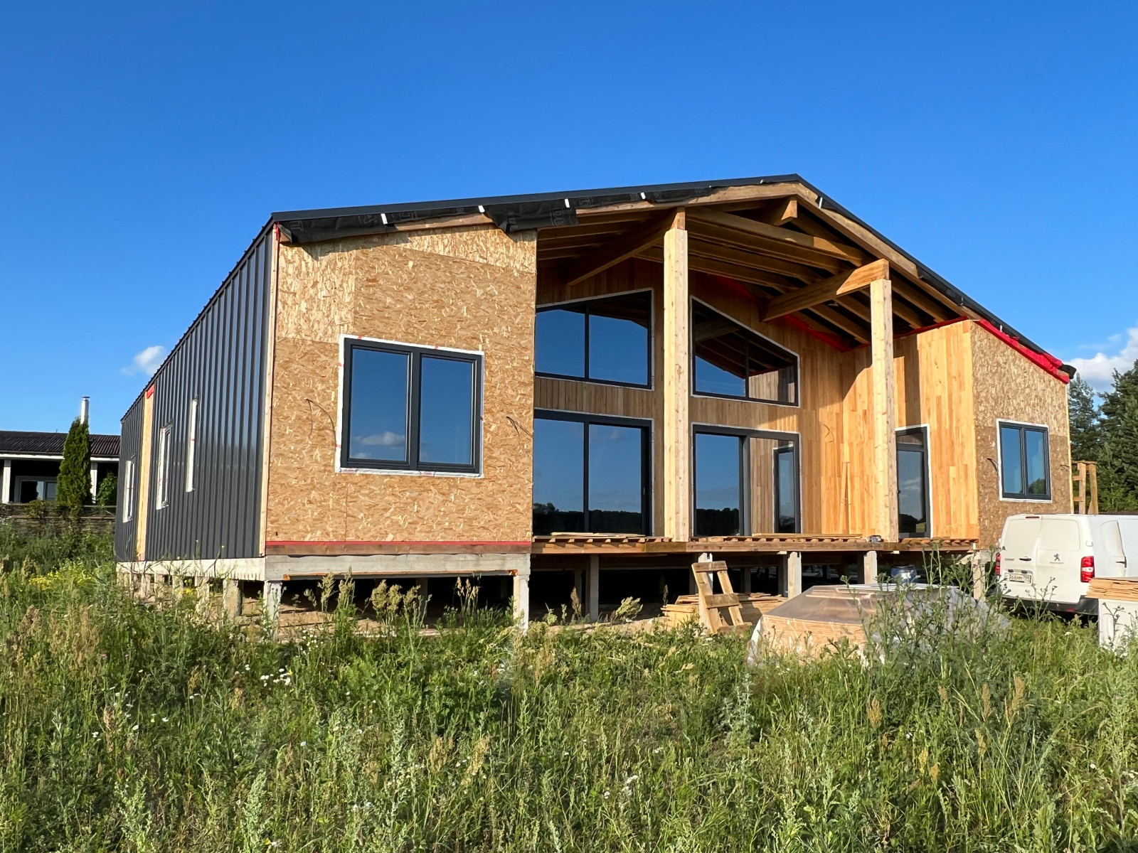 Остекление Каркасного дома в Одинцово