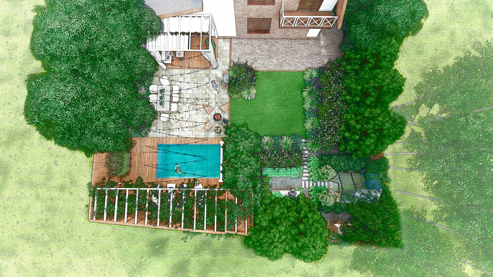 Проект сада "Два полюса"