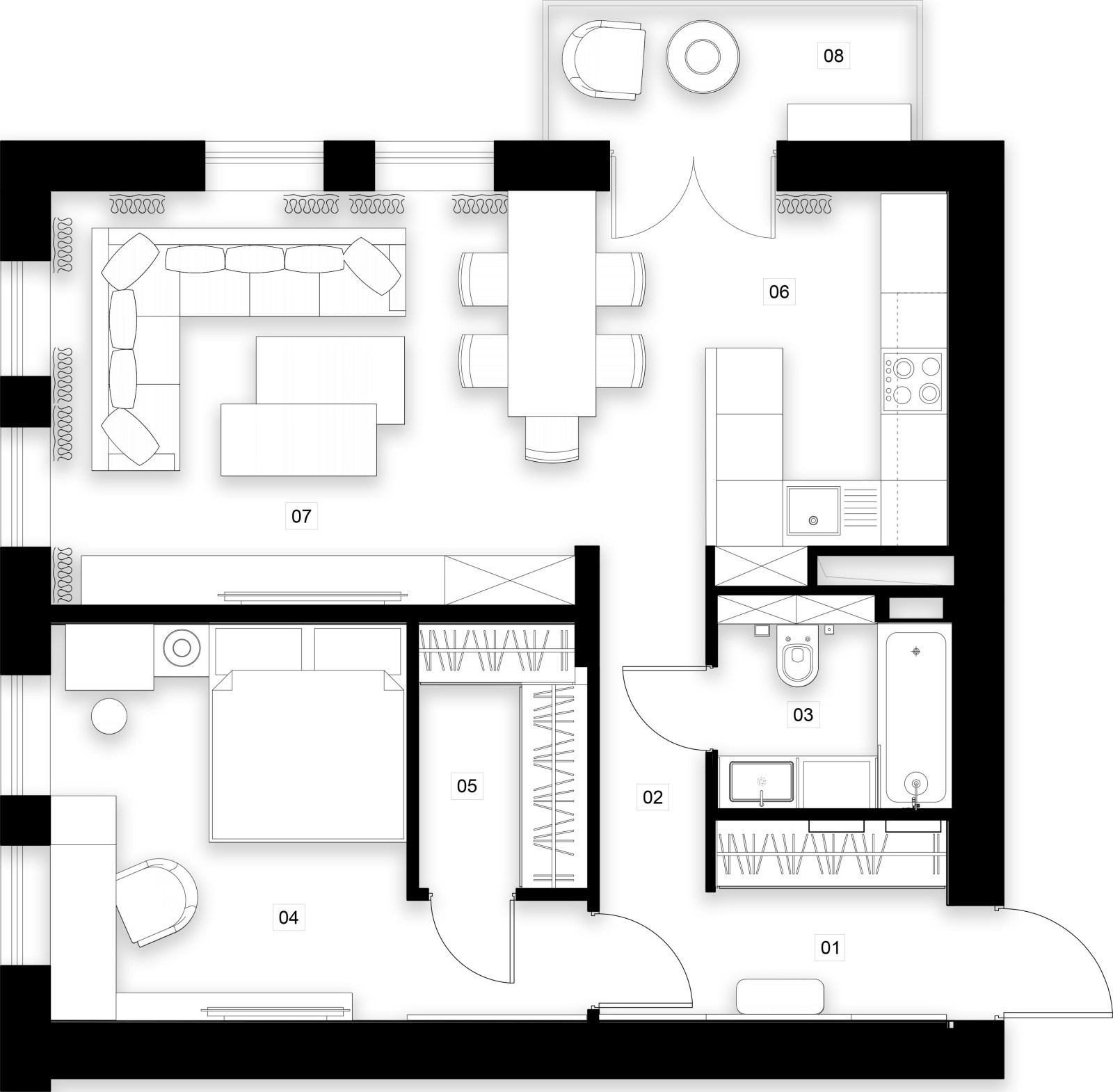 Квартира в ЖК Манифест