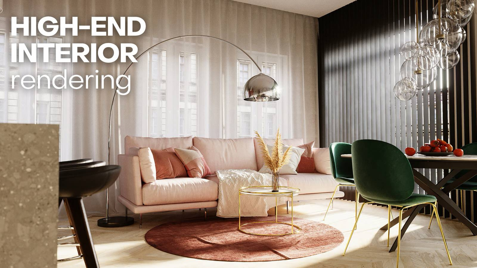 PORTFOLIO for interior designers, architects & real-estate dev.