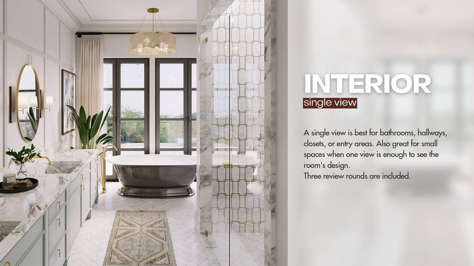 PORTFOLIO for interior designers, architects & real-estate dev.