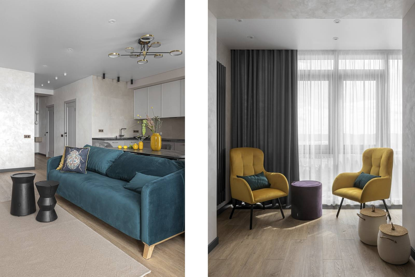 Реализованный проект квартиры в ЖК SCANDIS