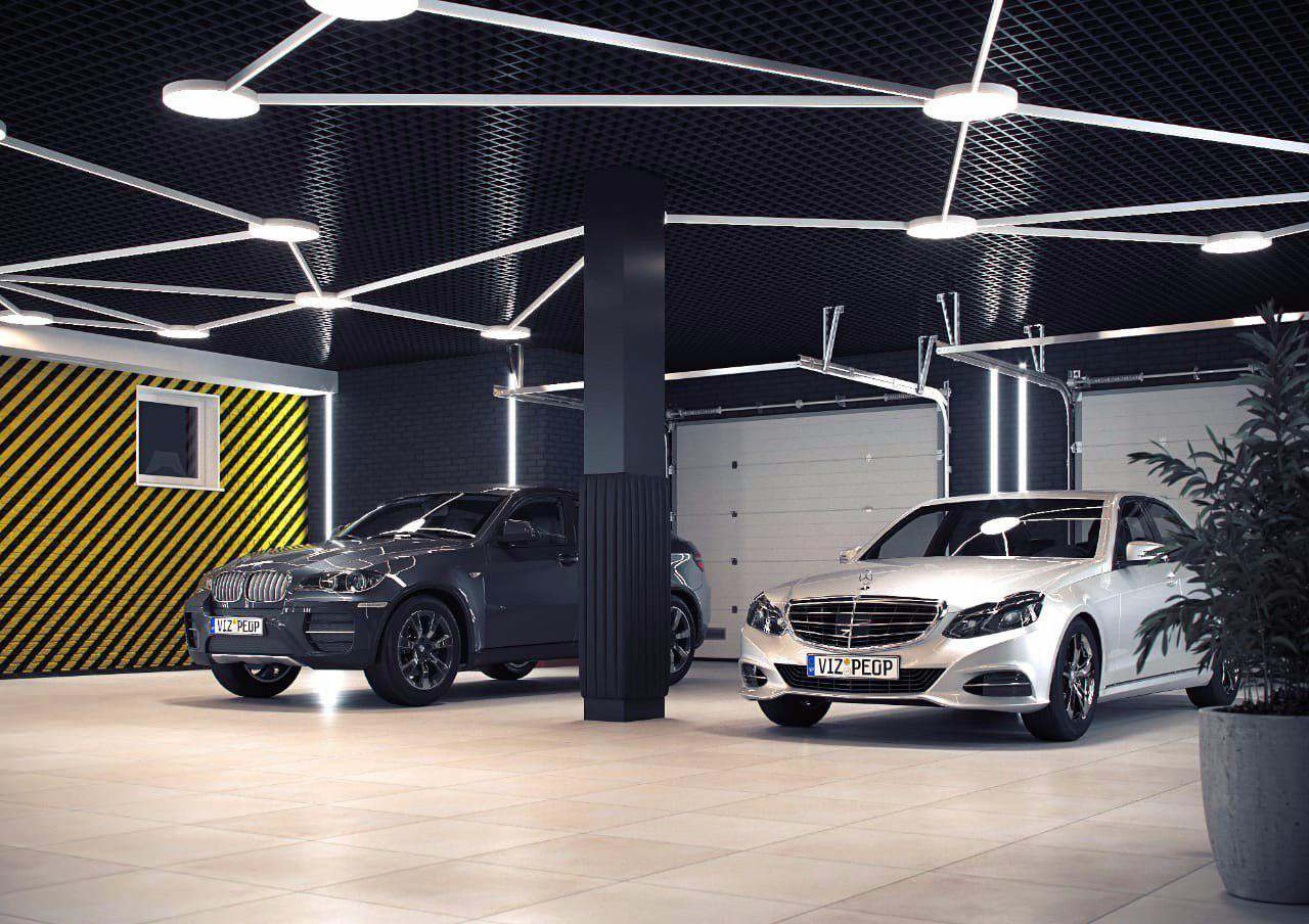Lighting for Angel Avto Detailing Center