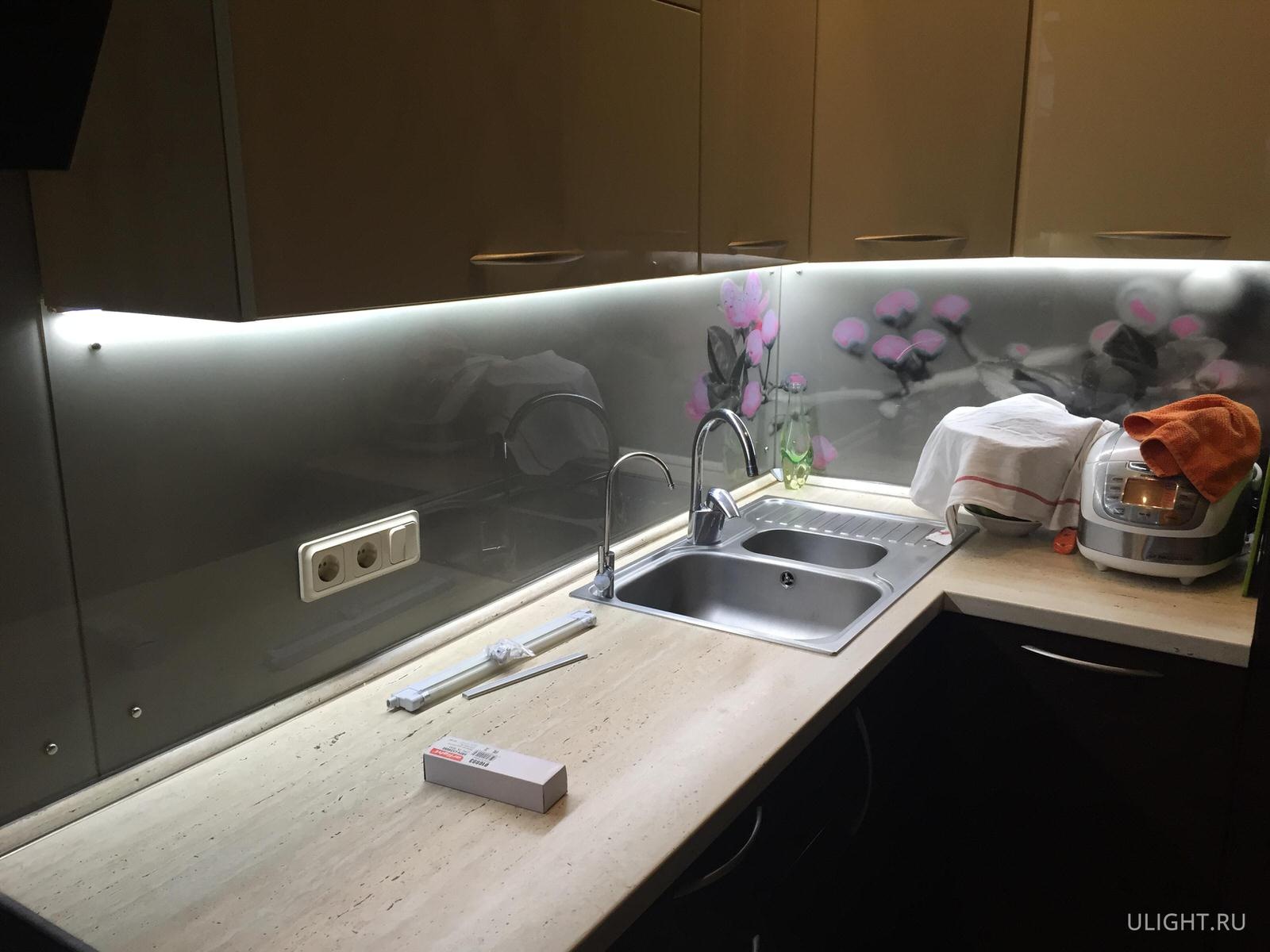Installing under-cabinet lighting