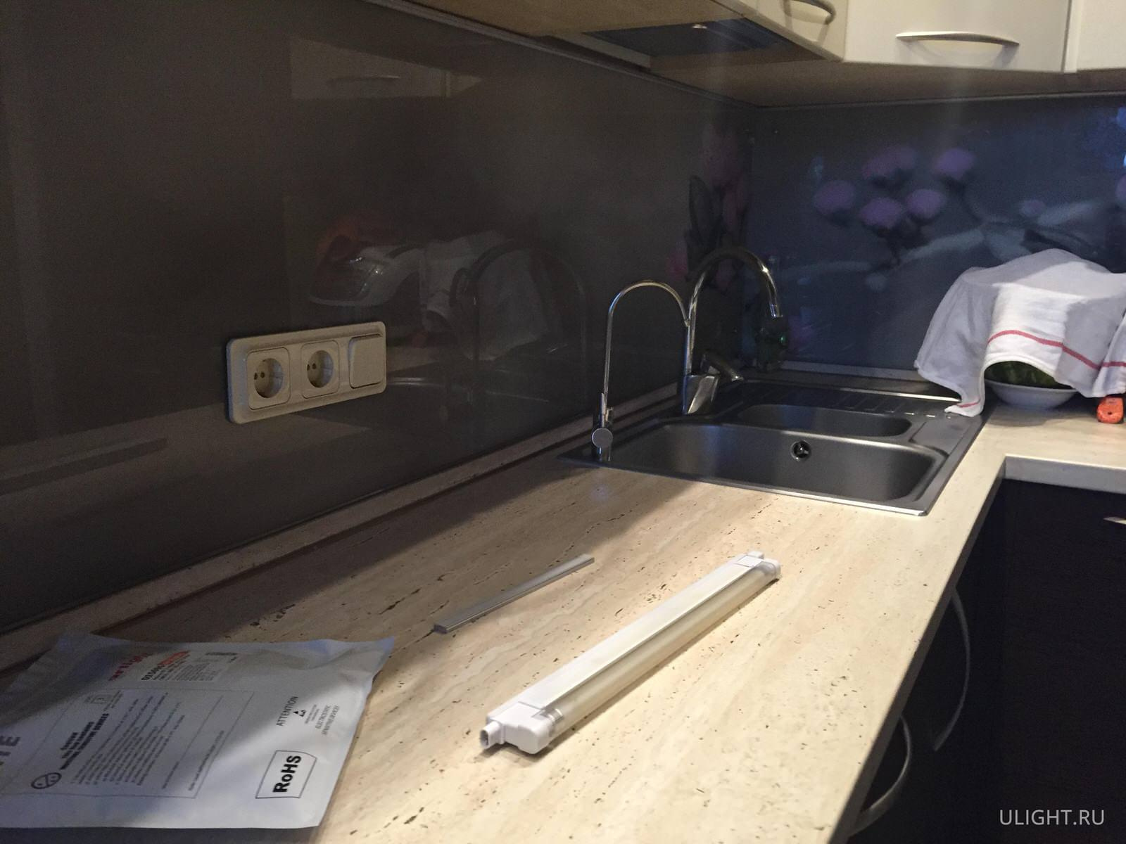 Installing under-cabinet lighting