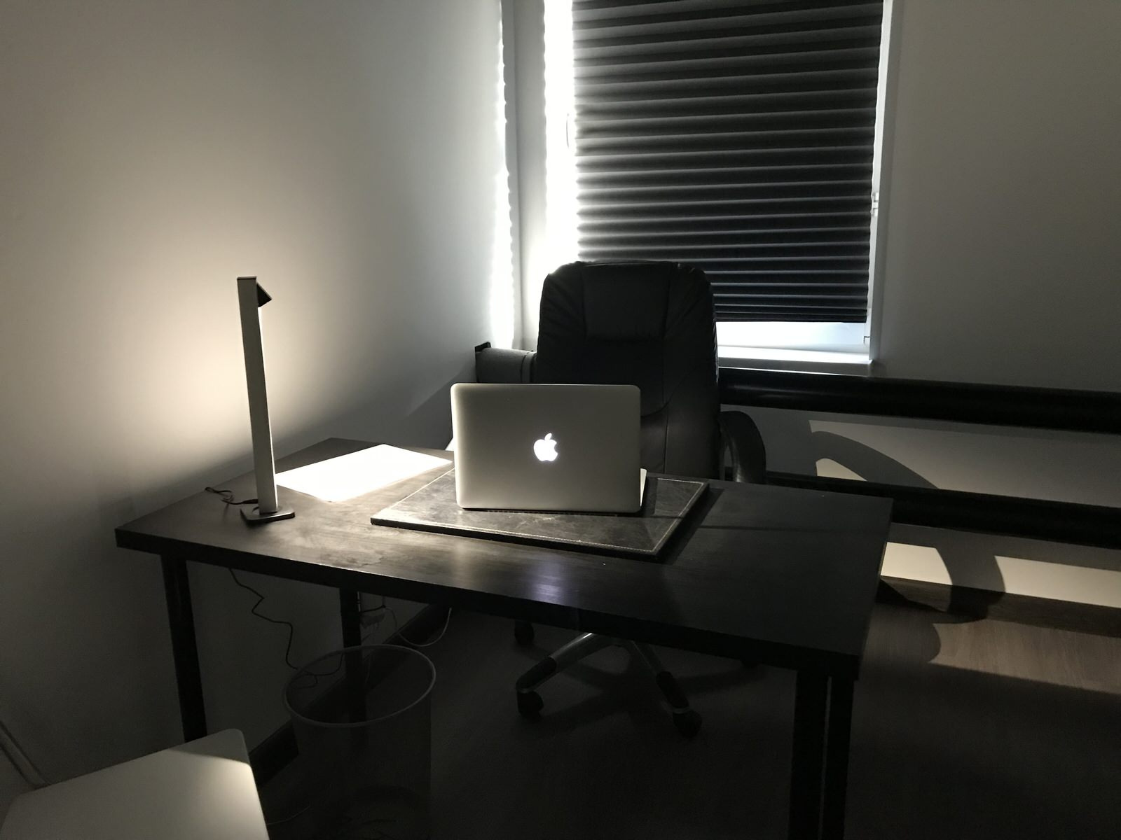 Small office space at a production facility in Moscow