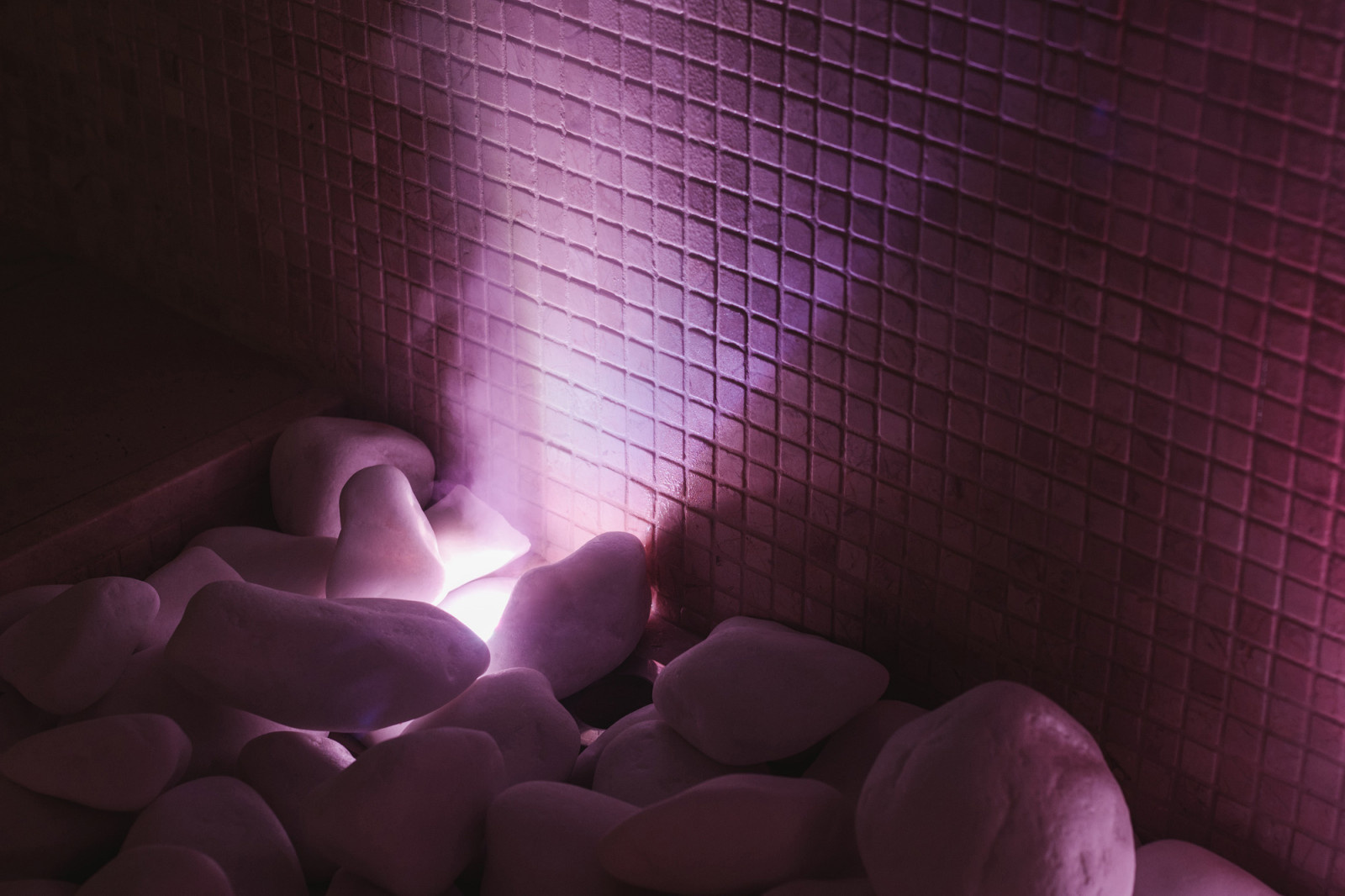 Хамам с выходом пара из пола.