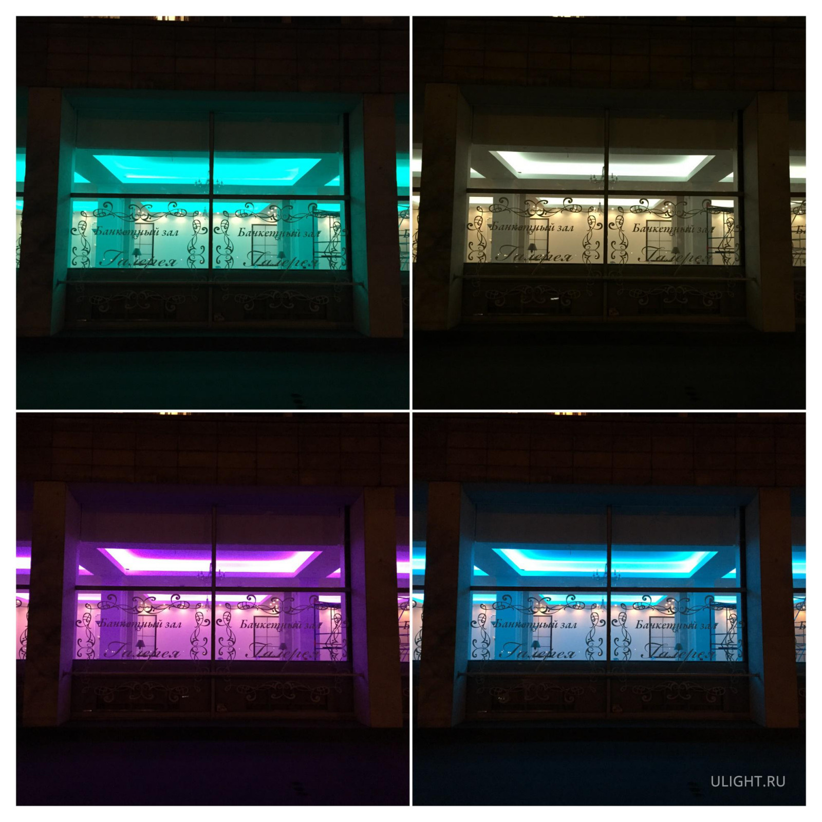 Illumination of a Banquet Hall by the Neva River
