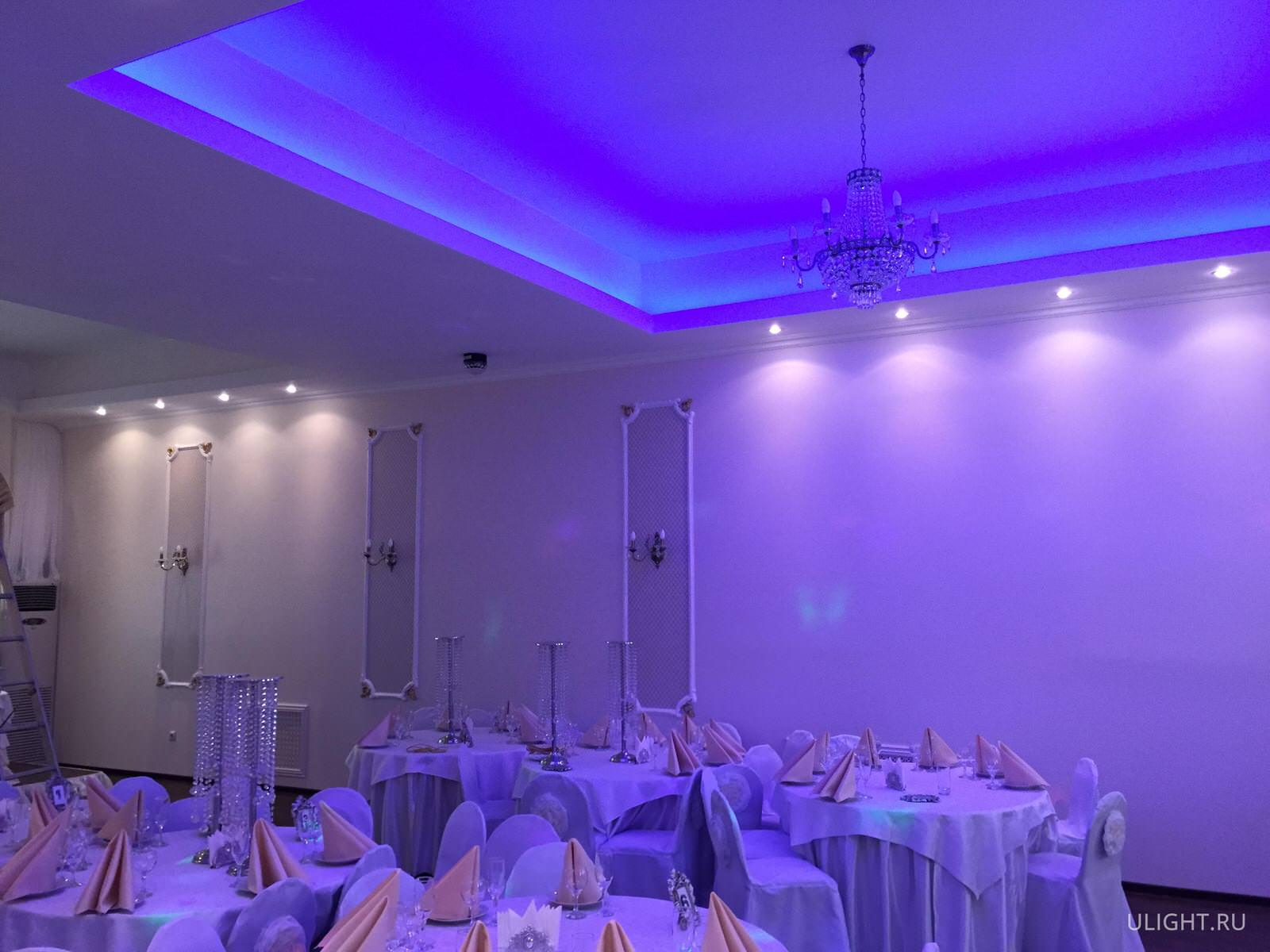 Illumination of a Banquet Hall by the Neva River