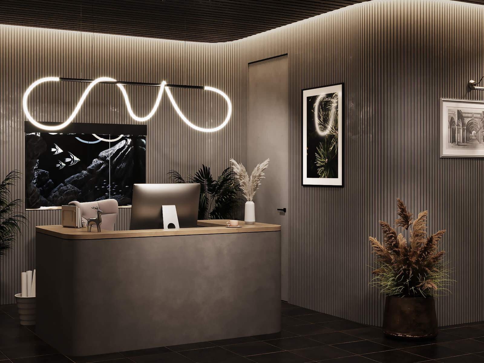 Reception Area Design at Fclass