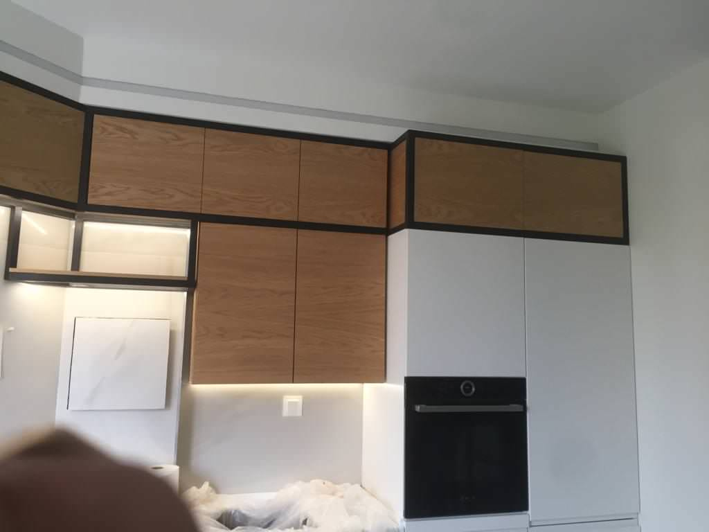 Кухня железо и дуб (LOFT)