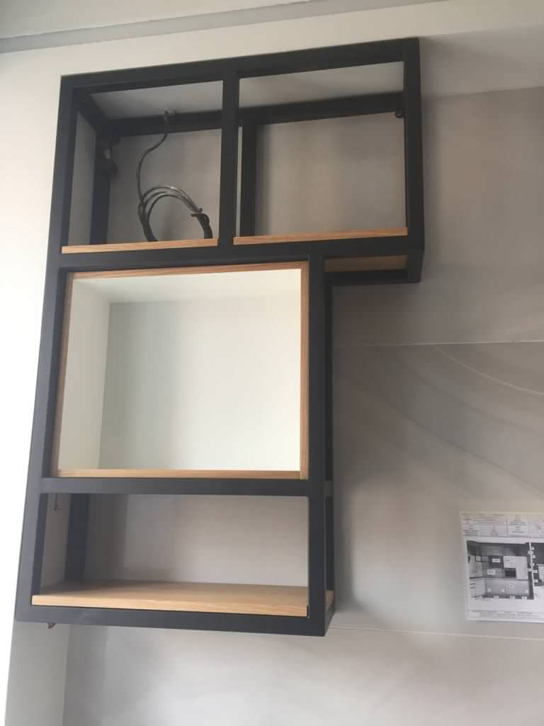 Кухня железо и дуб (LOFT)