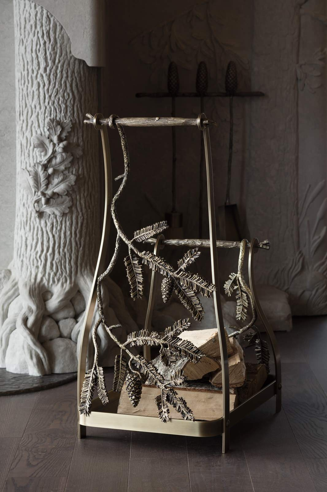 Камин "Лесная сказка"