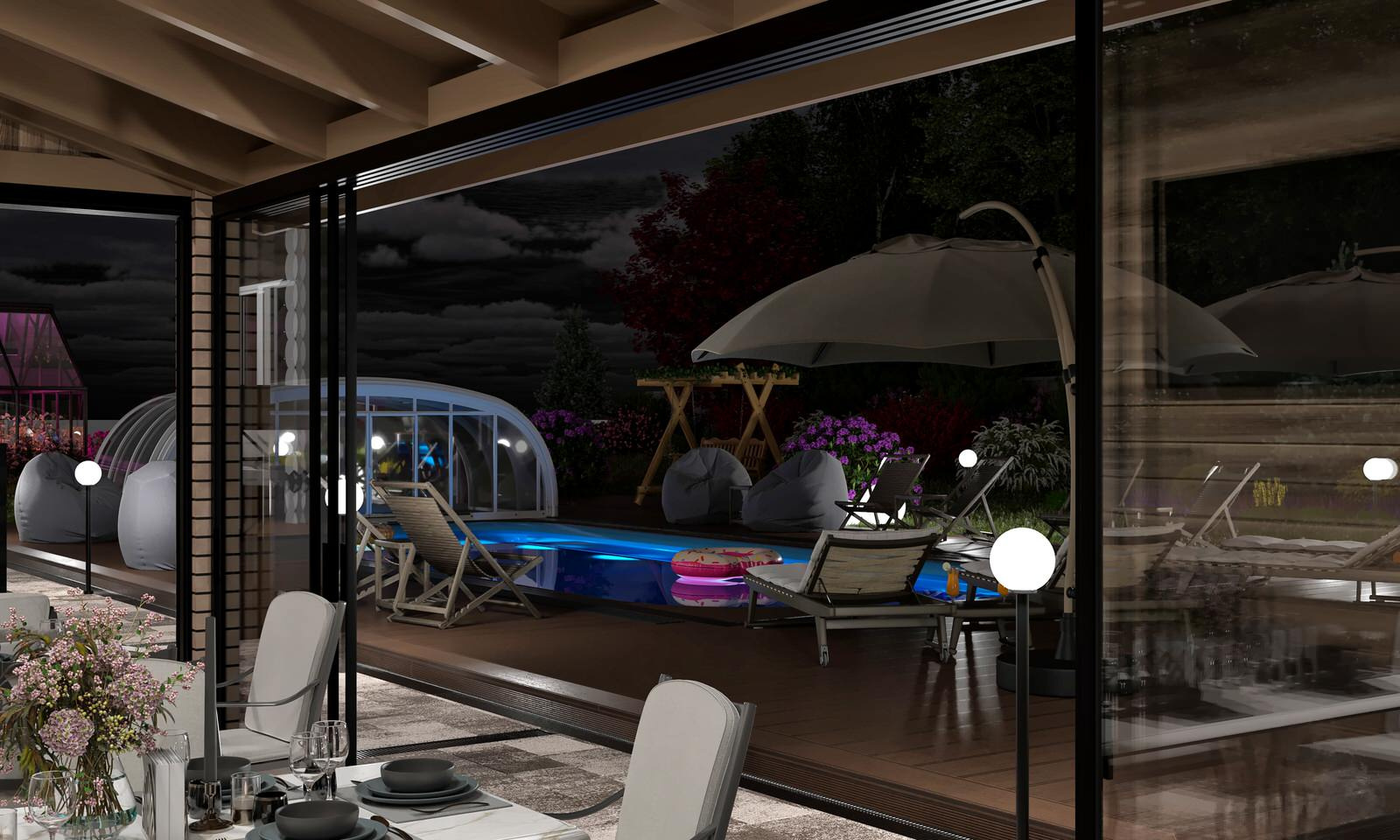 База отдыха.