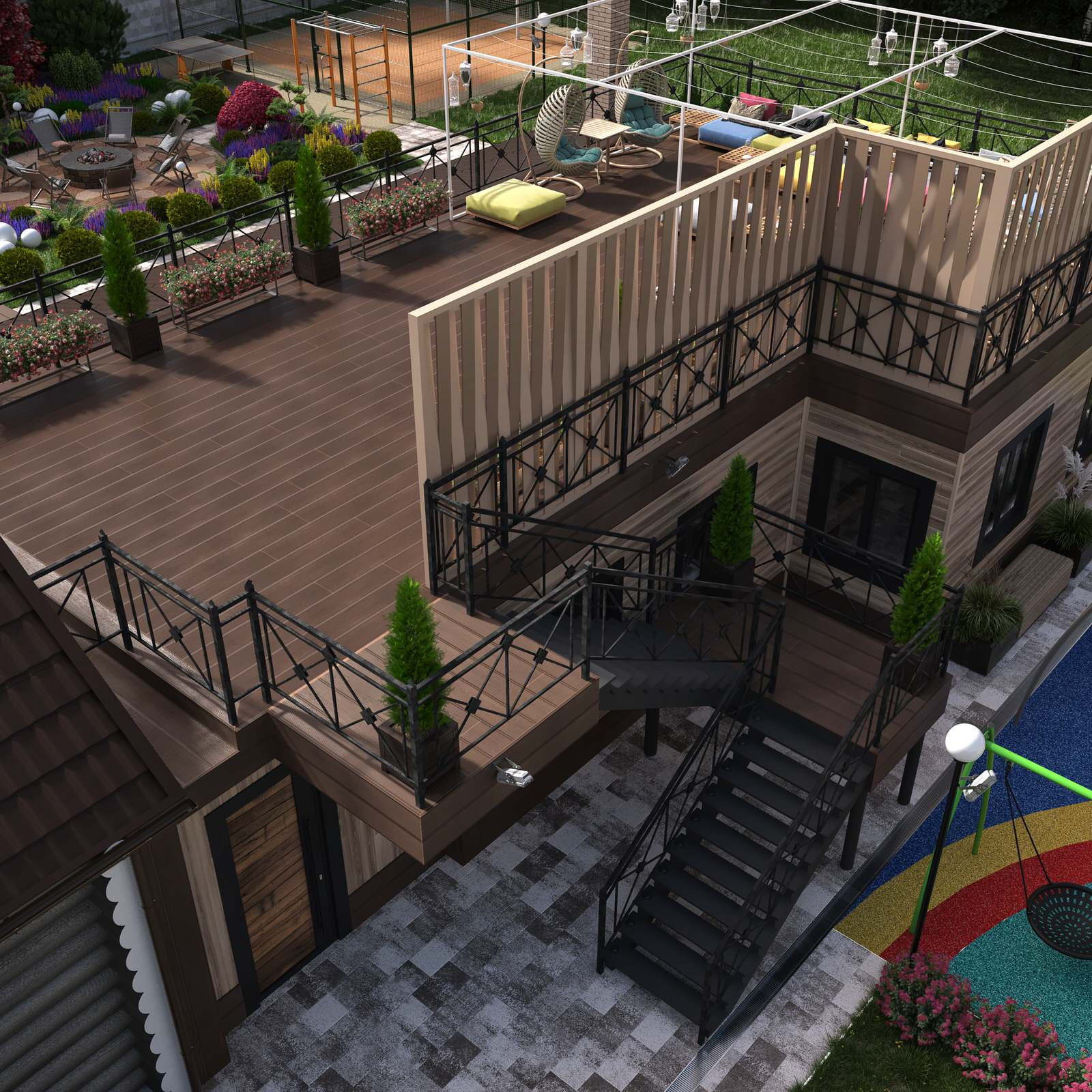 База отдыха.